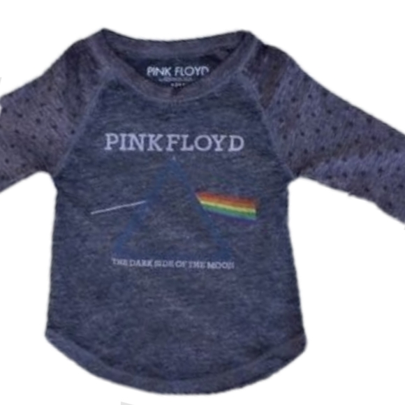 Pink Floyd Toddler Girls Long Sleeve Top Toddler Size 2T-5T.